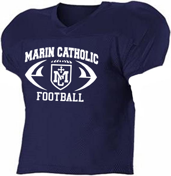 Marin Catholic Football Practice Jersey
