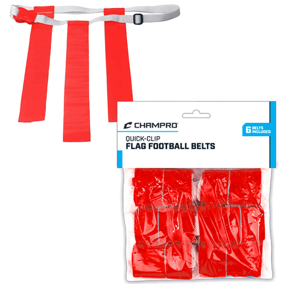 Flag Football Belt-Set of 6