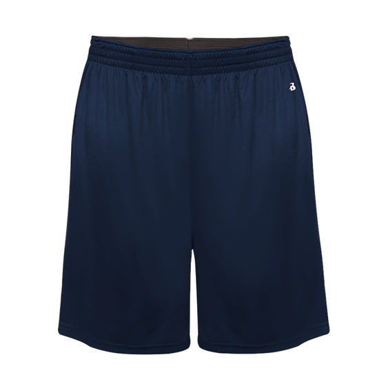Youth Softlock Athletic Shorts-Navy