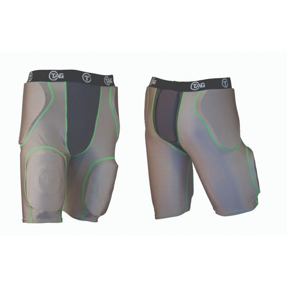 Youth 5-Pad Integrated Football Girdle